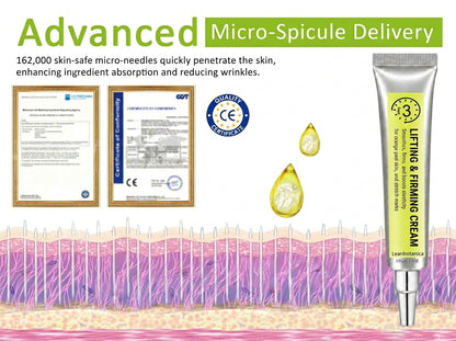 Leanbotanica™ Lifting & Firming Cream – Advanced Retinol & Peptide Care for Wrinkles, Sagging Skin & Puffy Eyes