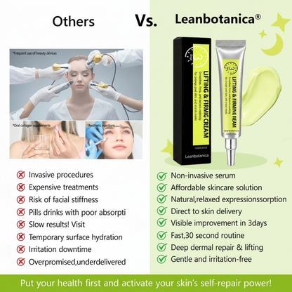 Leanbotanica™ Lifting & Firming Cream – Advanced Retinol & Peptide Care for Wrinkles, Sagging Skin & Puffy Eyes