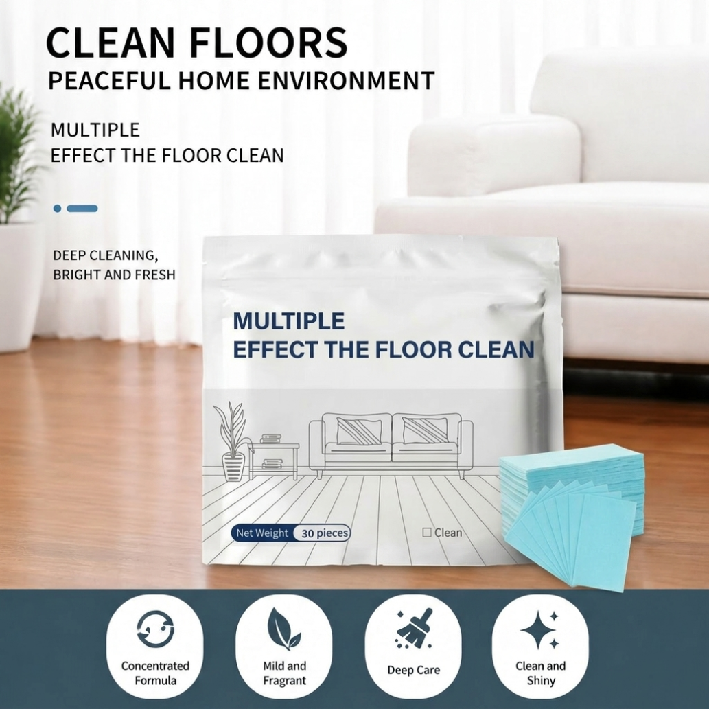 Powerful Floor Cleaner Tablets – Remove Dirt, Grease & Stubborn Stains in Minutes